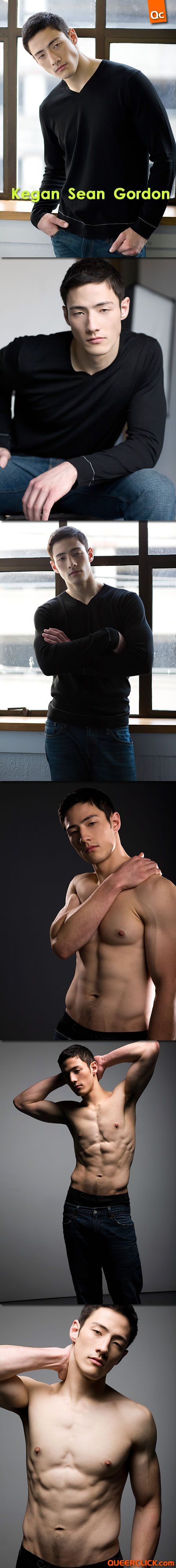 韓國/蘇格蘭混血男模Kegan Sean Gordon