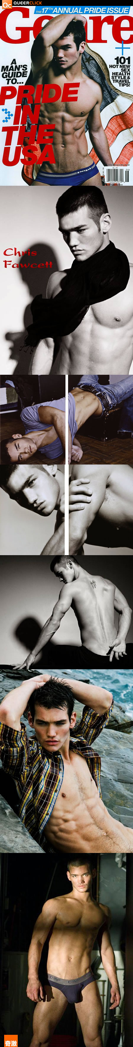 男模Chris Fawcett