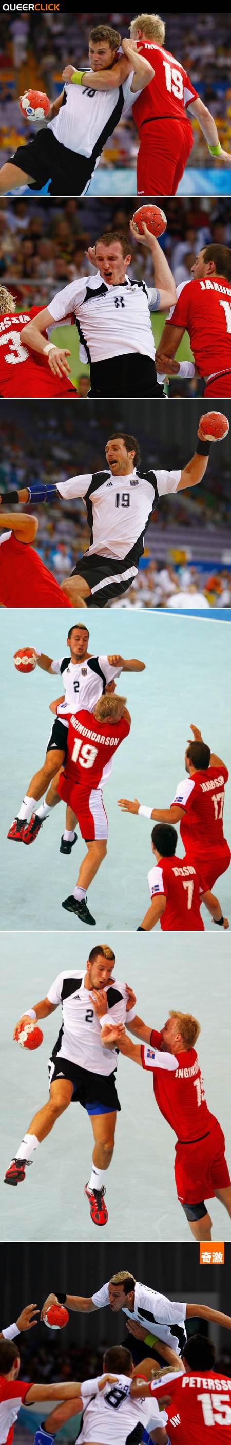Olympics Hotties Day 4 Handball Players