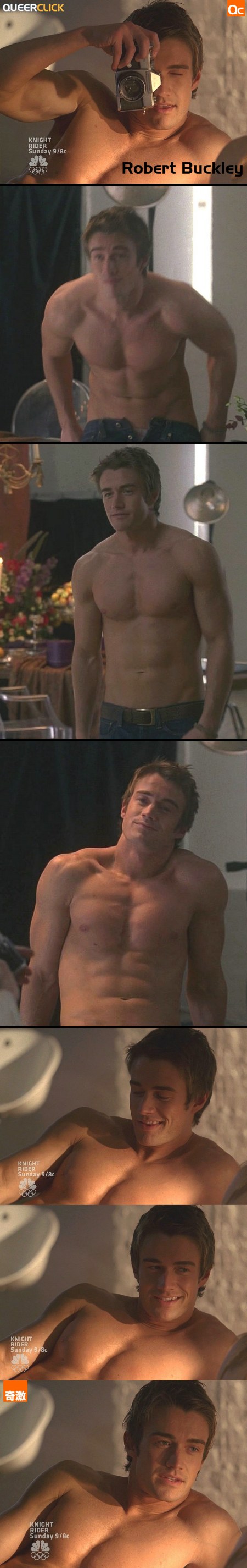 Robert Buckley is Shirtless