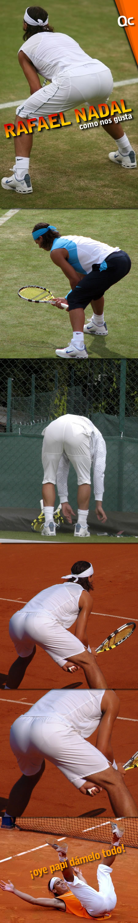 Rafa Nadal como nos Gusta