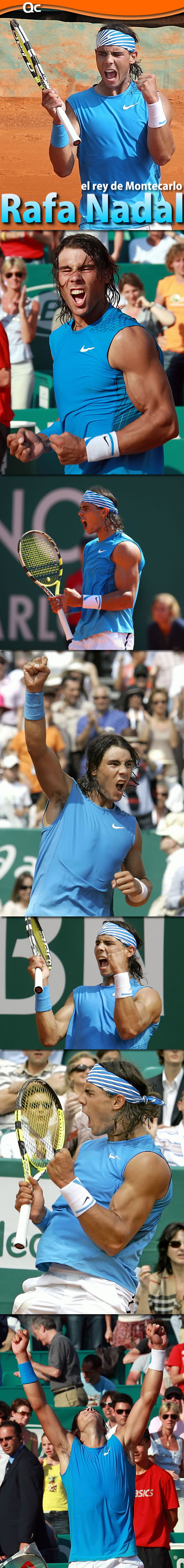 Rafa Nadal, el Rey de Montecarlo