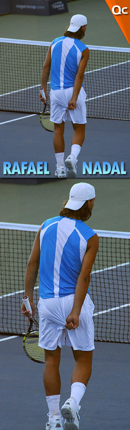 Rafa Nadal con el Calzoncillo Apretado