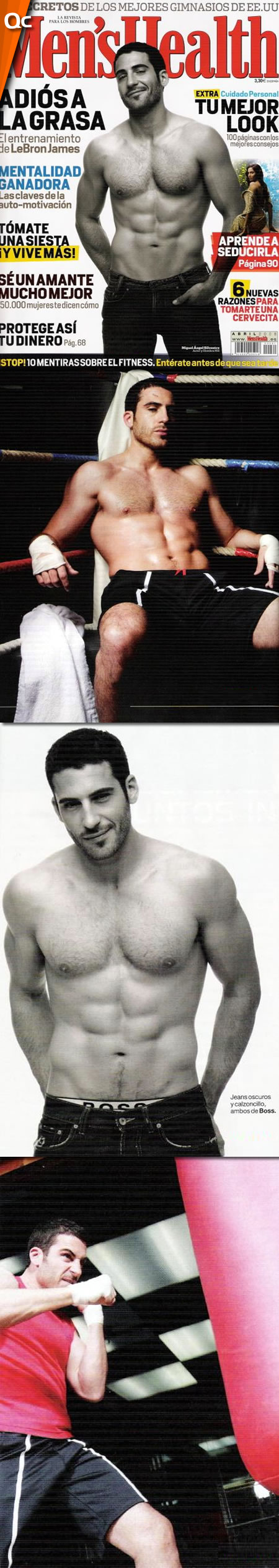 Miguel Ángel Silvestre en Men's Health España