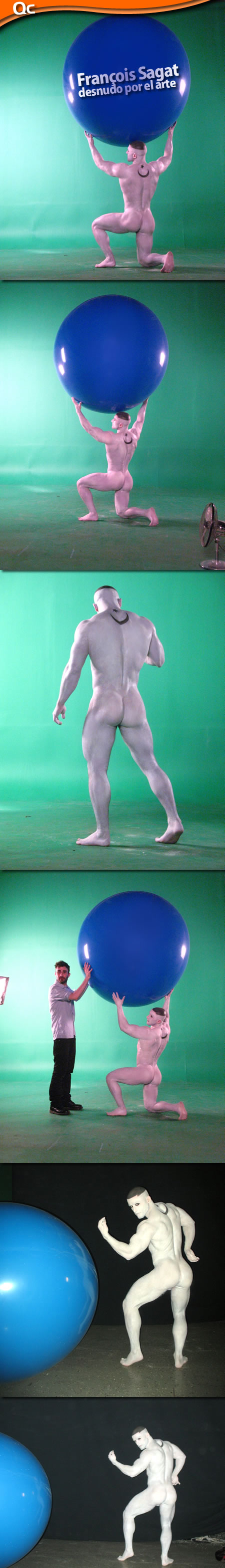 François Sagat, con Amor al Arte