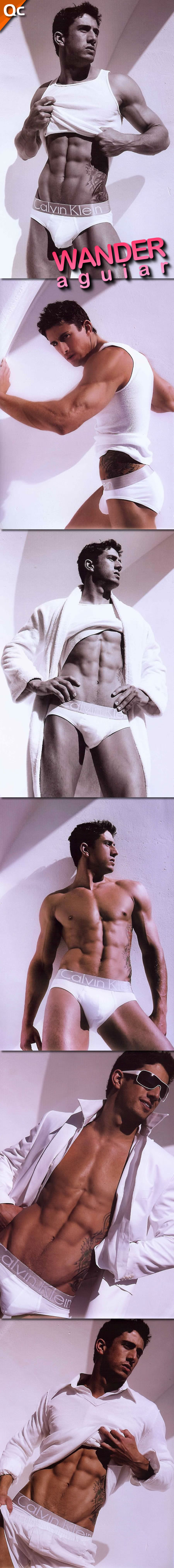 Wander Aguiar en Calvin Klein