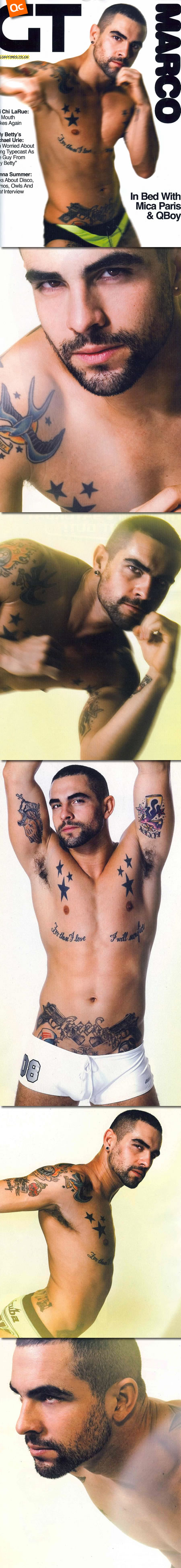 Marco da Silva para Gay Times