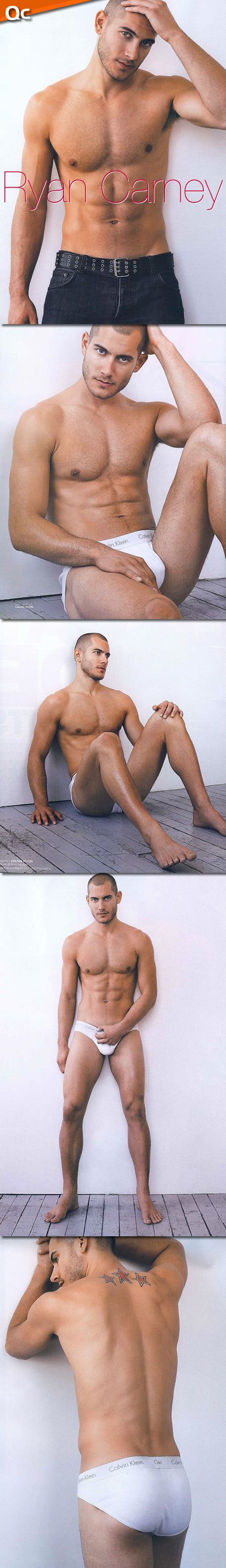 Ryan Carney para Têtu
