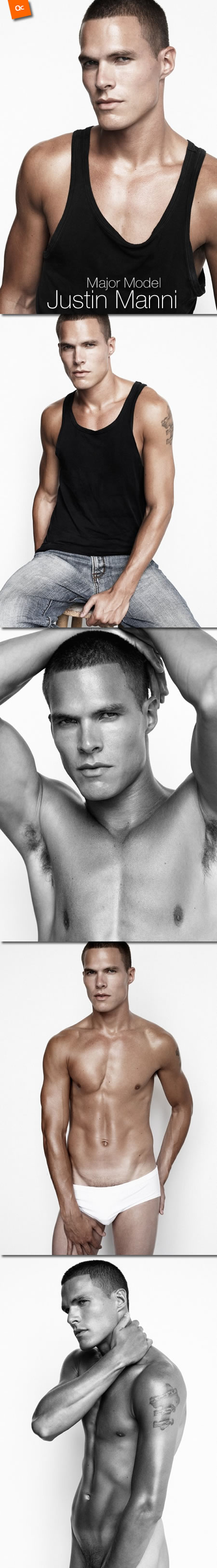 Justin Manni para MajorModel