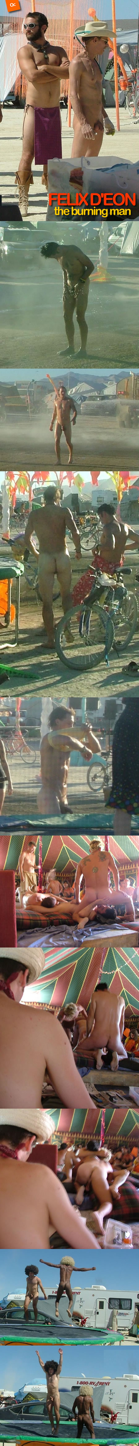 Felix D'Eon en el Burning Man