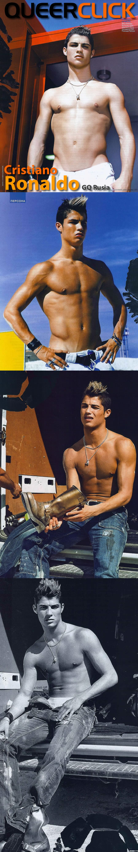 GQ Rusia: Cristiano Ronaldo