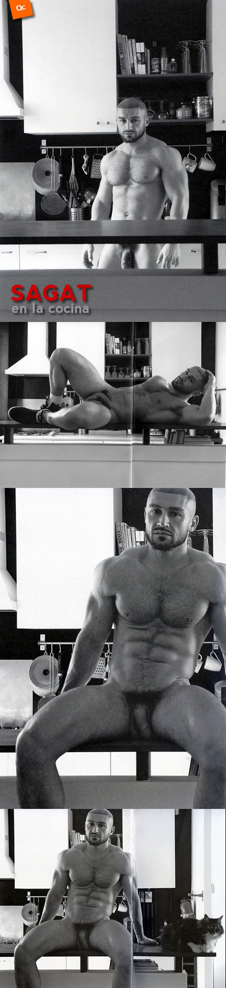 François Sagat en la Cocina