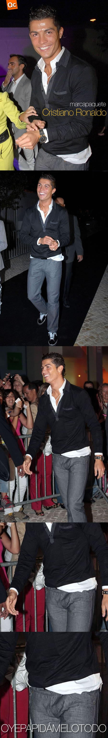 Cristiano Ronaldo Marcapaquetes