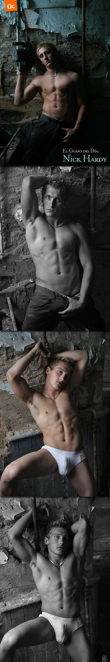 El Guapo del Día: Nick Hardy