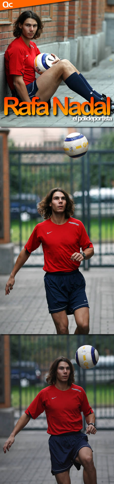 Rafa Nadal, el Polideportista