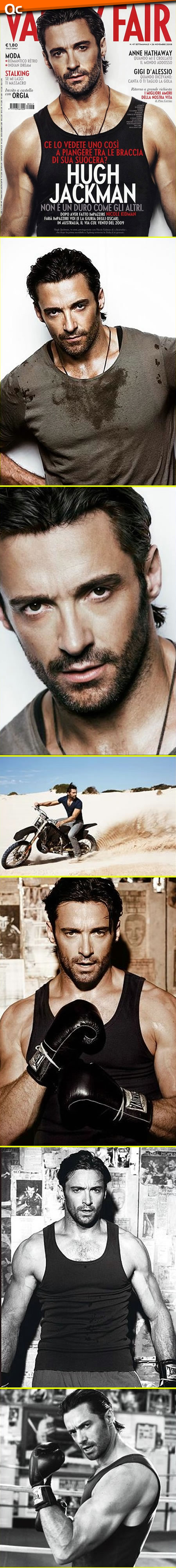 Hugh Jackman en Vanity Fair