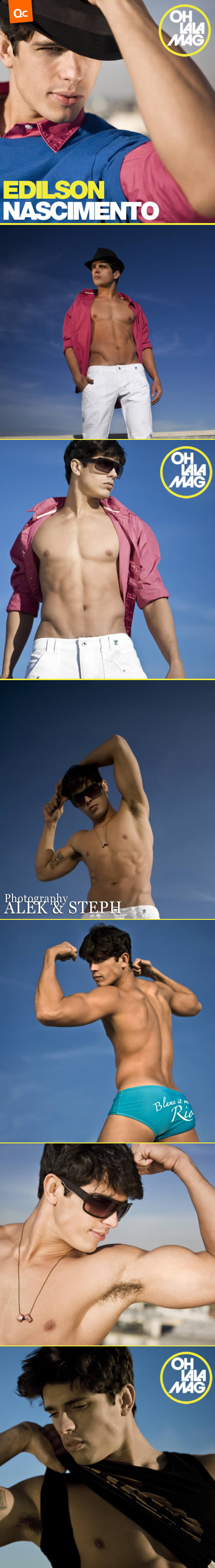 Ohlala Mag: Edilson Nascimento (2)