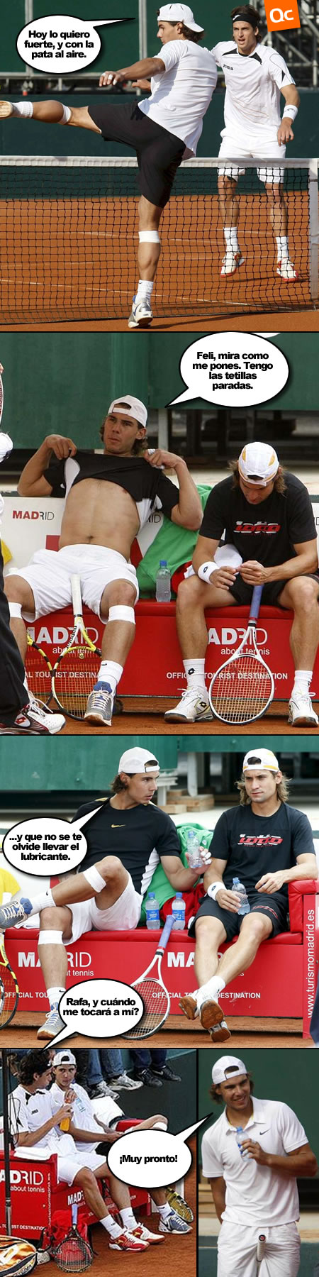 Rafael Nadal y Feliciano Lopez