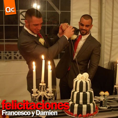 La Boda de Francesco D'Macho y Damien Crosse