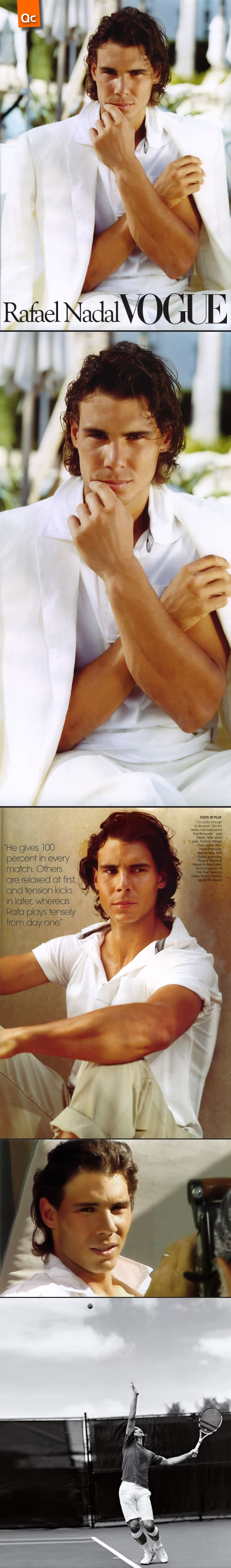 Rafael Nadal en VOGUE