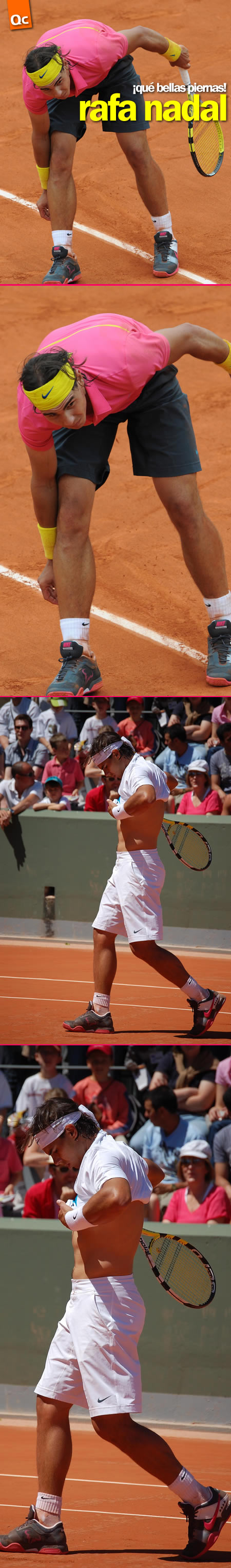 Las Piernas de Rafael Nadal