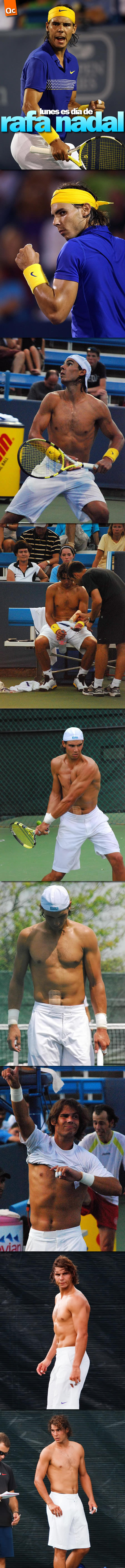 Lunes es Día de Rafa Nadal