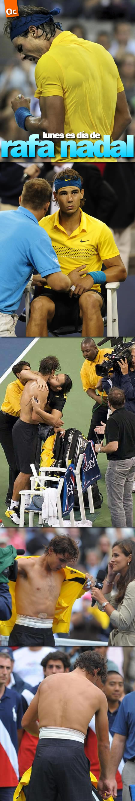 Lunes es Día de Rafa Nadal