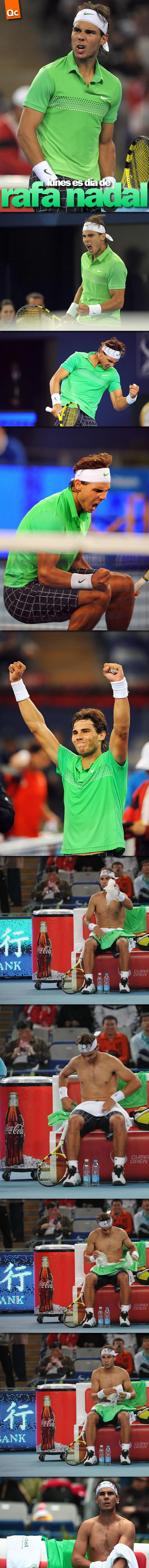 Lunes es Día de Rafa Nadal