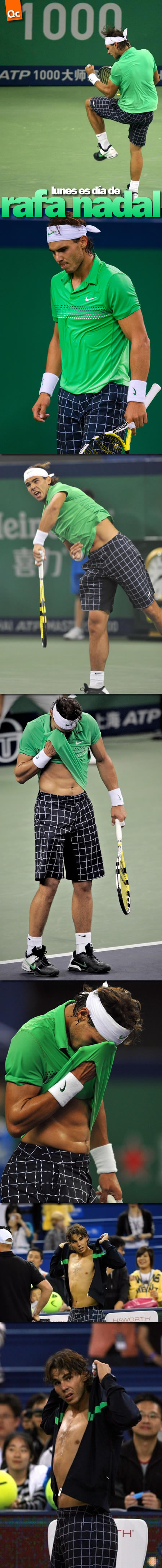 Lunes es Día de Rafa Nadal