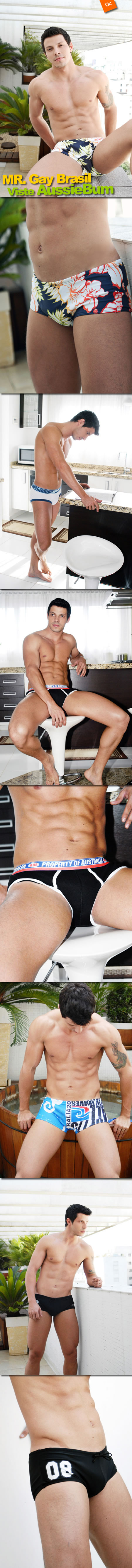 Mr. Gay Brasil Viste Aussie Bum