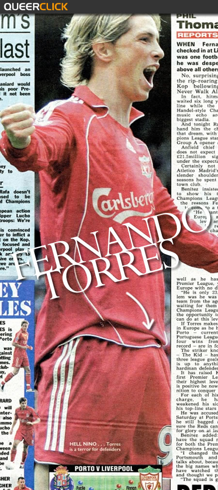 Fernando Torres El Ni o nos muestra un bulto bien prominente