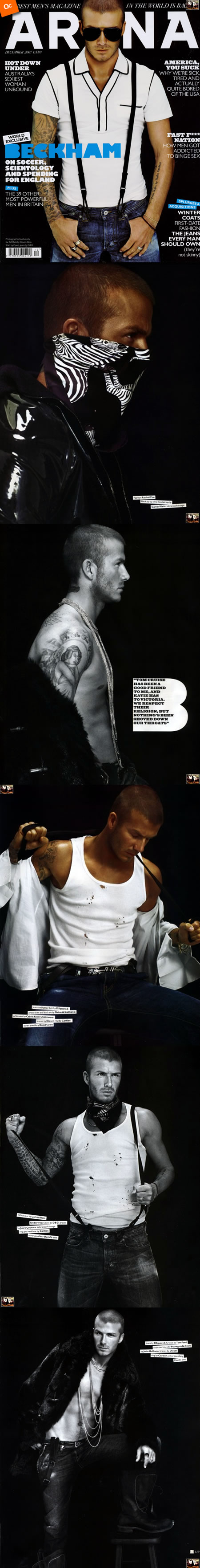David Beckham en Arena