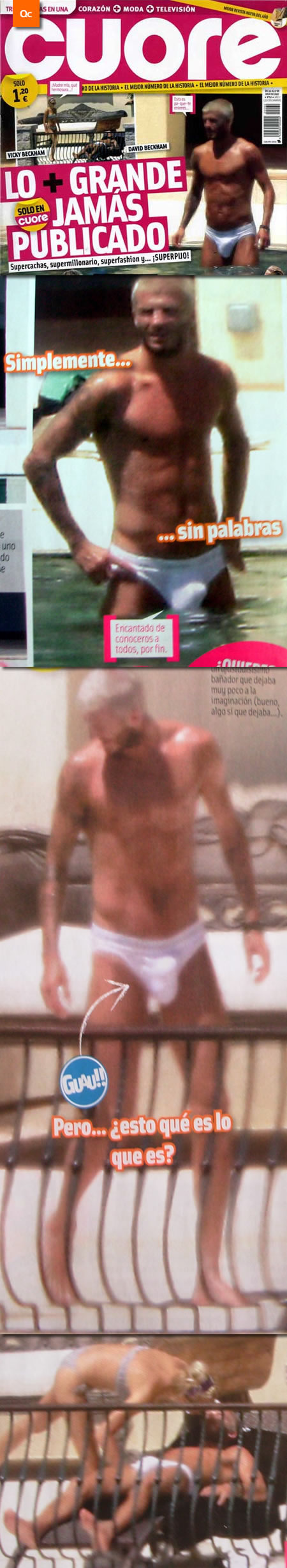 El marcapaquete de David Beckham II