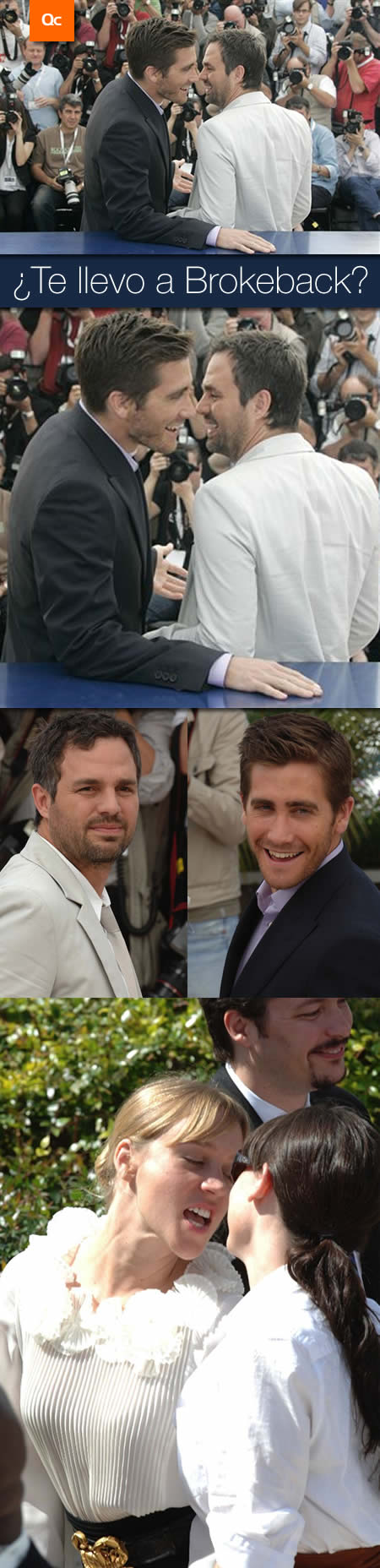 Jake Gyllenhaal y Mark Ruffalo