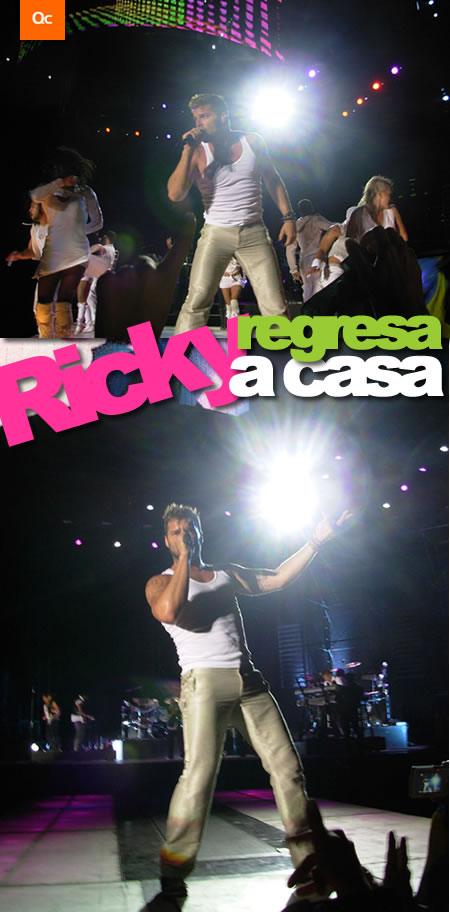 Ricky regresa a America con 