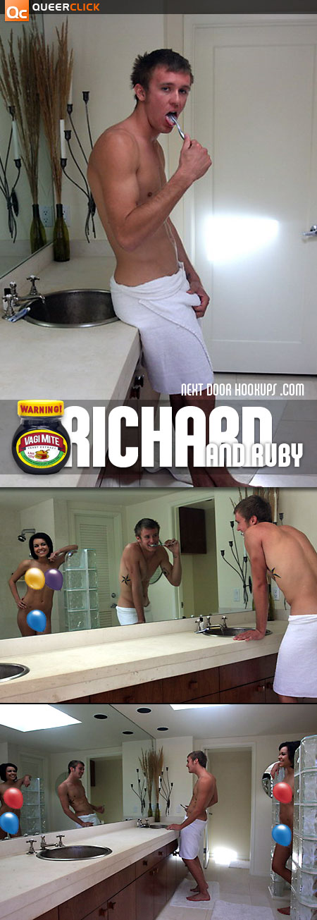 Richard Cynderblock and Ruby at NextDoorHookups.com