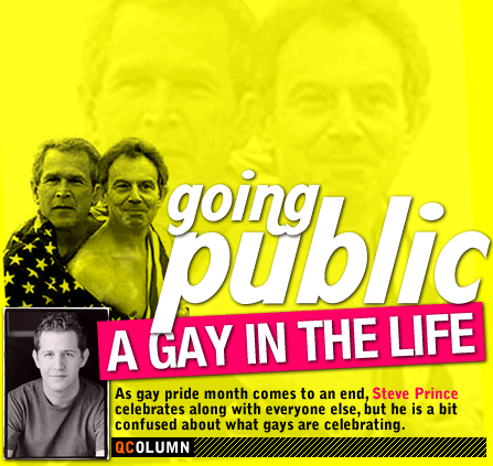 QColumn: A Gay In The Life: Going Public