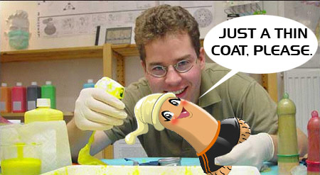 Spray me, dorkwad!