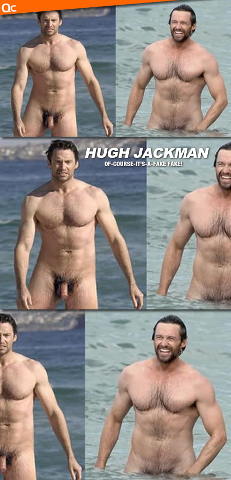 Hugh Jackman fully nude in movie