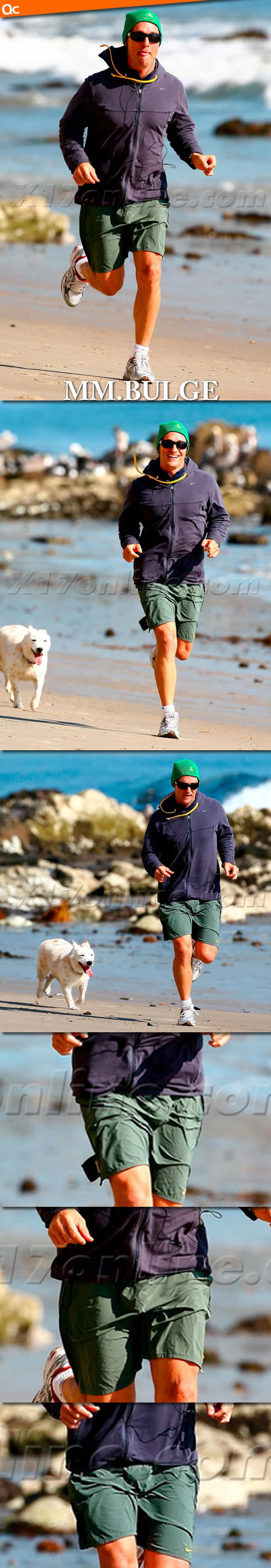 Matthew McConaughey Jogging Bulge