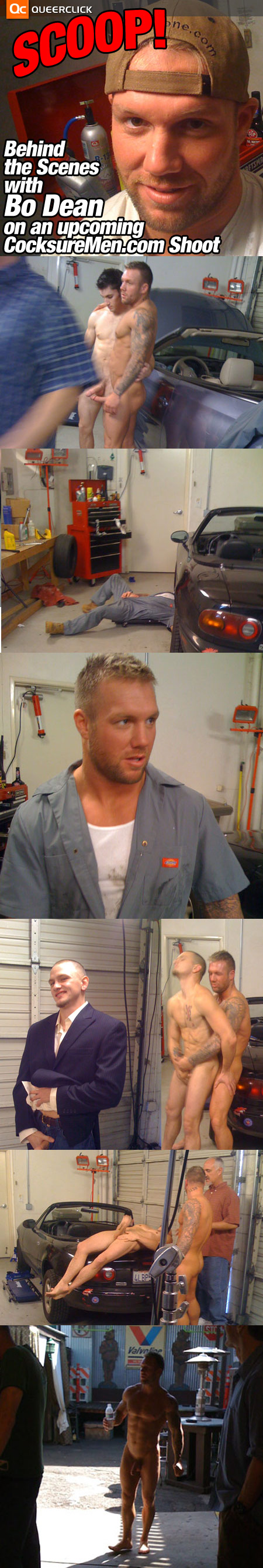 Exclusive behind the scenes photos of Bo Dean