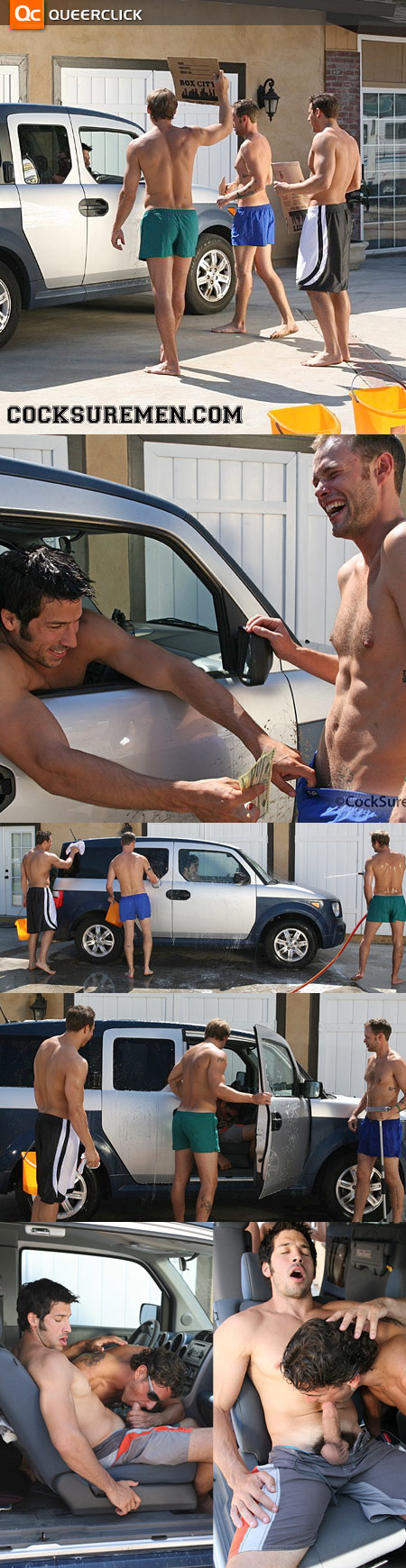 Cocksure Men Kappa Omega Kappa Car Wash