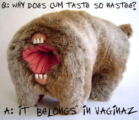 what does cum taste like 