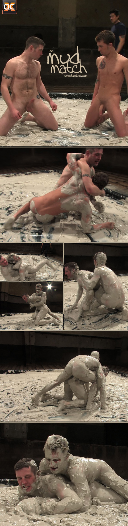 naked kombat mud match dean tucker james hamilton
