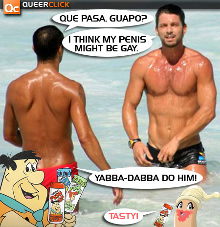 Actor Mario Frias Gets Hot And Wet (And Hot)