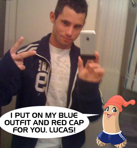 Lucas Vick Spotted On GuysWithiPhones.com