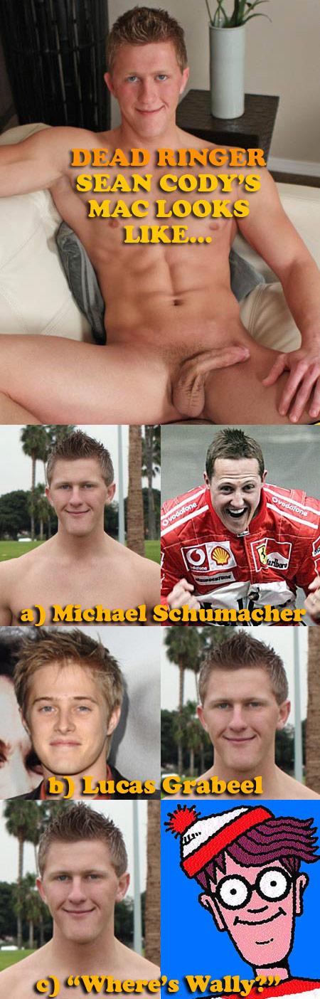 Dead Ringer: Sean Cody's Mac Looks Like...