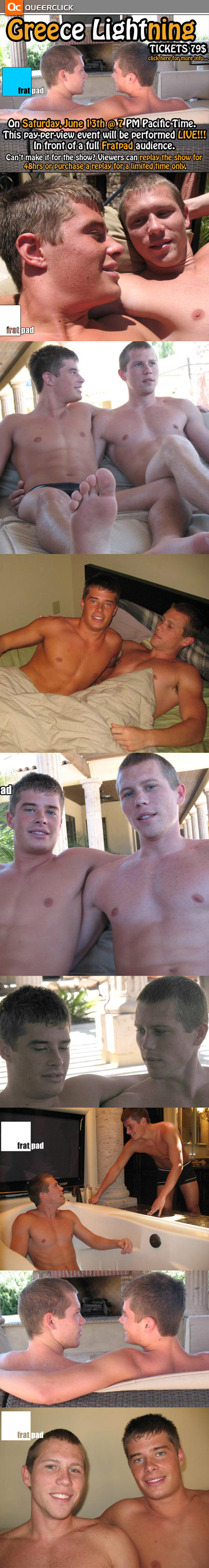Reece and Grady at Frat Pad Live Event