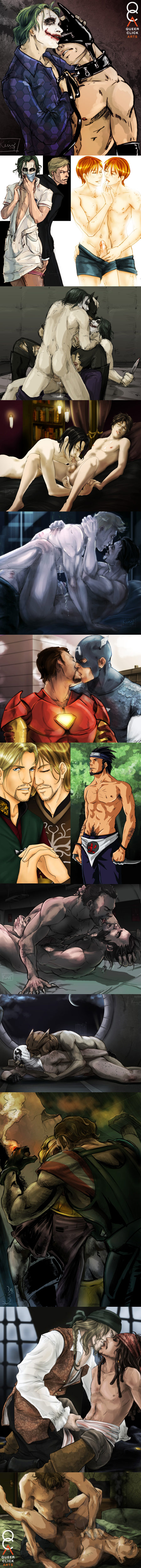 QCA Art: The Comic Book Slash Fantasies of Ponderosa