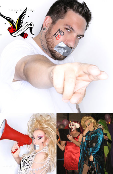 Jeremy Joins the NOH8 Campaign